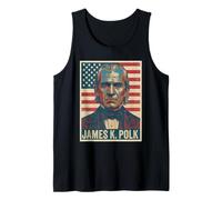 James K. Polk Retrato Camiseta sin Mangas