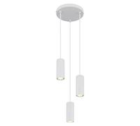 James Lámpara colgante (Ø x Al: 20 x 120 cm, 25 W, Blanco, GU10)
