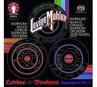 James Levine conducts Mahler & Brahms - Symphonies Nos. 1 & 4 [SACD Hybrid Multi-channel]