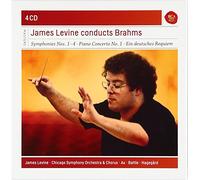 James Levine – James Levine Conducts Brahms – CD – Serie Sony Classical Masters (Importación USA)