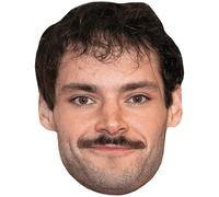 James Marriott (Moustache) Big Head. Máscara más grande que la vida.