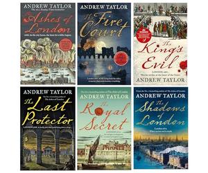 James Marwood & Cat Lovett Series 6 Books Collection Set (The Ashes of London, The Fire Court, The King’s Evil, The Last Protector, The Royal Secret & The Shadows of London)