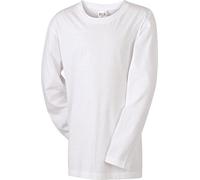 James & Nicholson - Camiseta de manga larga en un solo jersey blanco XL