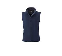 James & Nicholson - Chaleco softshell para mujer para promoción y ocio. azul oscuro S