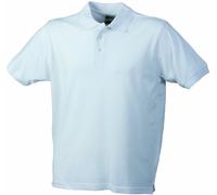 James & Nicholson Classic Polo, Camiseta para Hombre, Blanco (White), XL