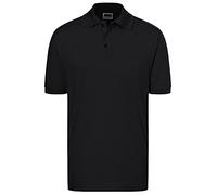James & Nicholson Classic Polo, Camiseta para Hombre, Negro (Black), XL