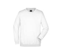 James & Nicholson - Jerséi - Manga Larga - para hombre blanco Small