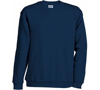 James+Nicholson JN 040 - Jersey Unisex pesado azul azul marino 5XL