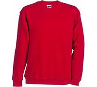 James+Nicholson JN 040 - Jersey Unisex pesado rojo rojo small