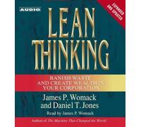 James P. Womack Daniel T. Jones Lean Thinking (CD) (Importación USA)