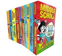 James patterson middle school series 10 books collection set