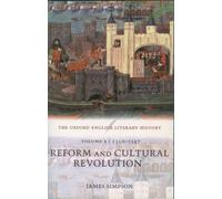 James Simpson The Oxford English Literary History: Volume 2: 1350- (Tapa blanda)