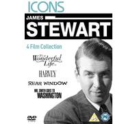 James Stewart - It's A Wonderful Life/Harvey/Rear Window/Mr. Smith Goes To Washington [DVD] [1939] by James Stewart