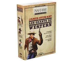James Stewart - Les Géants du Western : L'Homme de la Plaine + Les 2 Cavaliers + La Flèche Brisée [DVD]