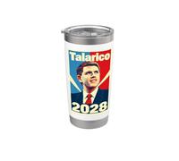 James Talarico Campaña Política Elecciones Talarico 2028 Vaso térmico de acero inoxidable de doble pared