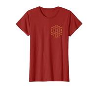 James Webb Space Telescope JWST Symbol Camiseta, Mujer, Arándano, 3XL