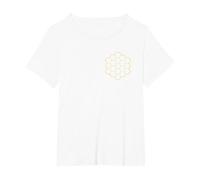 James Webb Space Telescope JWST Symbol Camiseta, Mujer Tallas Grandes, Blanco, 1XL Grande