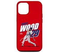 James Wood | Jugadores de béisbol de la MLB de Washington | MLBJWO204M Carcasa para iPhone 12/12 Pro