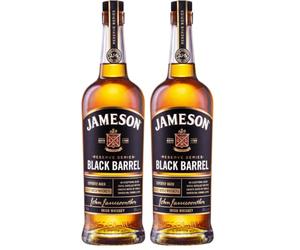 Jameson Black Barrel Whiskey Irlandés - 700 ml (Paquete de 2)