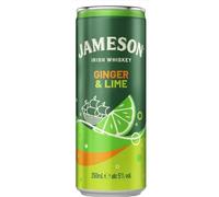 Jameson Ginger&Lime REDI Cóctel - 250 ml