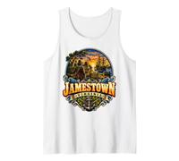 Jamestown Virginia Historia Colonial Aventura Camiseta sin Mangas