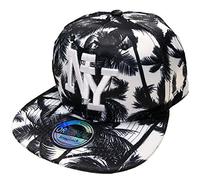JameStyle26 Snapback NY USA Summer Hawaii Cap Starter Basecap Cap Trucker Cappy Kult Unisex Béisbol (NY #2)