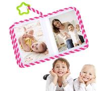 jamgeery Álbum De Fotos De Tela Para Bebé,Álbum De Recuerdos Suave De Tejido Para Bebés - Libro Recuerdo Familiar Para Niñas Niños Padres Guardar Momentos
