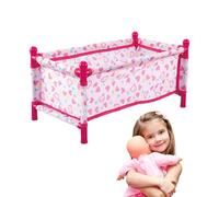 jamgeery Cama para muñecas para niños, Cama para casa de muñecas para niños,para | Cochecito de juguete para juego de simulación de muñeca realista, asiento de coche para muñeca para