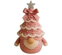 jamgeery Christmas Crochet Kit, Kit De Navideño A Ganchillo Hecho A Mano, Aprende Fácilmente Manualidades Navideñas En Casa Para Adultos, Niños Y