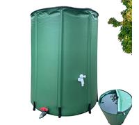 jamgeery Depósito plegable de almacenamiento de agua para lluvia, contenedor de jardín de gran capacidad para recoger la lluvia y ahorrar agua