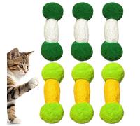 jamgeery Juguete para Gatos con Sonajero 6 Piezas con sonajero Integrado y