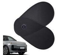 jamgeery Parasoles Laterales para Ventanas De Coche,Cortina De Sol Lateral con Diseño Giratorio | Fuerte Succión Escudo Privacidad Extraíble para Autocaravana Familiar