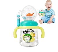jamgeery Vaso Infantil Chorrito de,Vaso de Aprendizaje 300ml para Bebés | Botella Divertida Portátil Antiderrames Para Viajes Guardería Exterior - para Viajes Aventuras al Aire Libre Guardería y