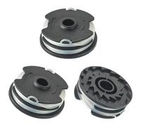 JAMHER Bobinas de hilo de repuesto Desbrozadora, para recortadora LIDL Parkside, compatible con PRT 550 A1, A3; PRTA 20-Li A1, B2, C3 bobina de repuesto(3 Bobinas de Repuesto)