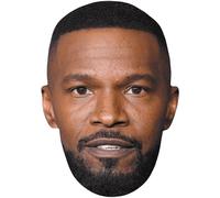 Jamie Foxx (Beard) Big Head. Máscara más grande que la vida.
