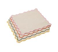 Jamie oliver big love neat - juego de 4 servilletas con borde festonea