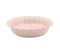 Jamie Oliver Big Love Proper - Plato para tarta, rosa, redondo, de gres moteado con bordes festoneados para repostería, horno a mesa, lavavajillas, microondas, apto para lavavajillas, 28 x 6 cm