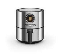 Jamie Oliver by Tefal EY11JD10 Freidora de aire caliente, 1630 W, capacidad XL (4,2 L), ajuste de temperatura de 80 °C a 200 °C, pantalla táctil, 8 programas automáticos, acero inoxidable