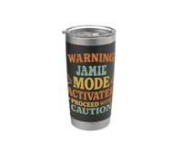 JAMIE Personalized Women's Gift Custom JAMIE Vaso térmico de acero inoxidable de doble pared