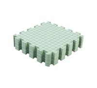JAMIEKA 4 alfombrillas de bloqueo de punto de 32 x 31 cm, tablero de espuma para cuadricular, para hacer cuadrados de abuelas, costura de ganchillo