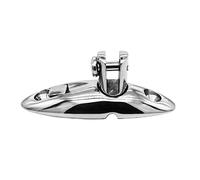 JAMIEKA Bisagra superior Bimini de acero inoxidable 316 para montaje lateral, accesorios marinos, montaje en bisagra de acero inoxidable