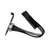 JAMIEKA Cable de extensión de 64 Gbps a 4i para tarjeta a SFF-8611, cable PCIe4.0 Gen4 para gestión del calor del portátil