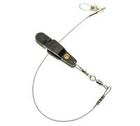 JAMIEKA Pinza de liberación de línea con clip de presión, pinzas para línea de pesca para tabla de arrastre, pesca, duradero, tensión ajustable, clip de estabilizadores