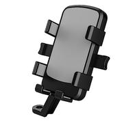 JAMIEKA Soporte de teléfono para bicicleta, ajustable, para manillar de motocicleta, soporte de teléfono para motocicleta, montaña, scooter, bicicleta, manillar de bicicleta, abrazadera de célula