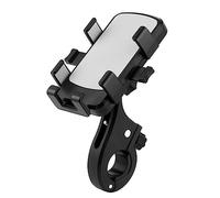 JAMIEKA Soporte de teléfono para bicicleta, ajustable, para manillar de motocicleta, soporte de teléfono para motocicleta, montaña, scooter, bicicleta, manillar de bicicleta, abrazadera de célula
