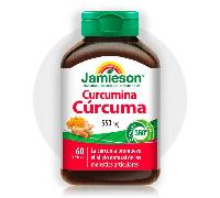 Jamieson Curcumina Cúrcuma 550 mg 60 cápsulas