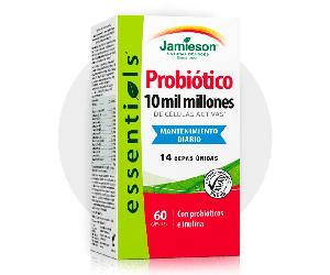 Jamieson Probiótico 10 mil millones 60 cápsulas - probiótico para uso diario