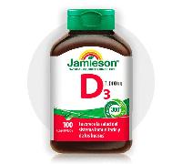 Jamieson Vitamina D3 1000 UI 100 comprimidos - suplemento para huesos y sistema inmunitario