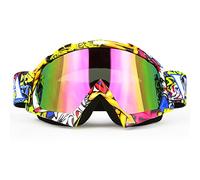 JAMIEWIN Gafas de motocross ATV Dirt Bike Motocross UTV MX OTG Offroad Riding Goggles Anti UV Dust Anti Fog Racing Ski Goggles para hombres, mujeres, jóvenes y niños