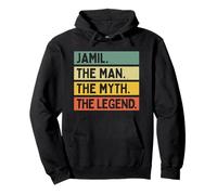 Jamil The Man The Myth The Legend - Cita Personalizada Divertida Sudadera con Capucha